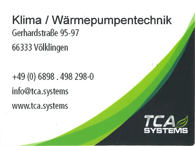 Klima- und Wärmepumpen-Technik - TCA.systems GmbH
