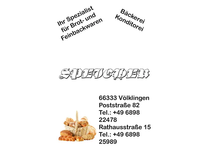 Bäckerei Speicher