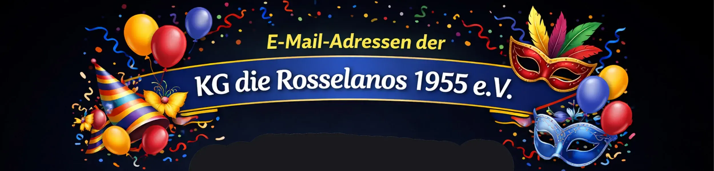 Headerimage - eMail-Adressen